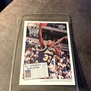 Larry Bird and Magic Johnson Upper Deck SP1